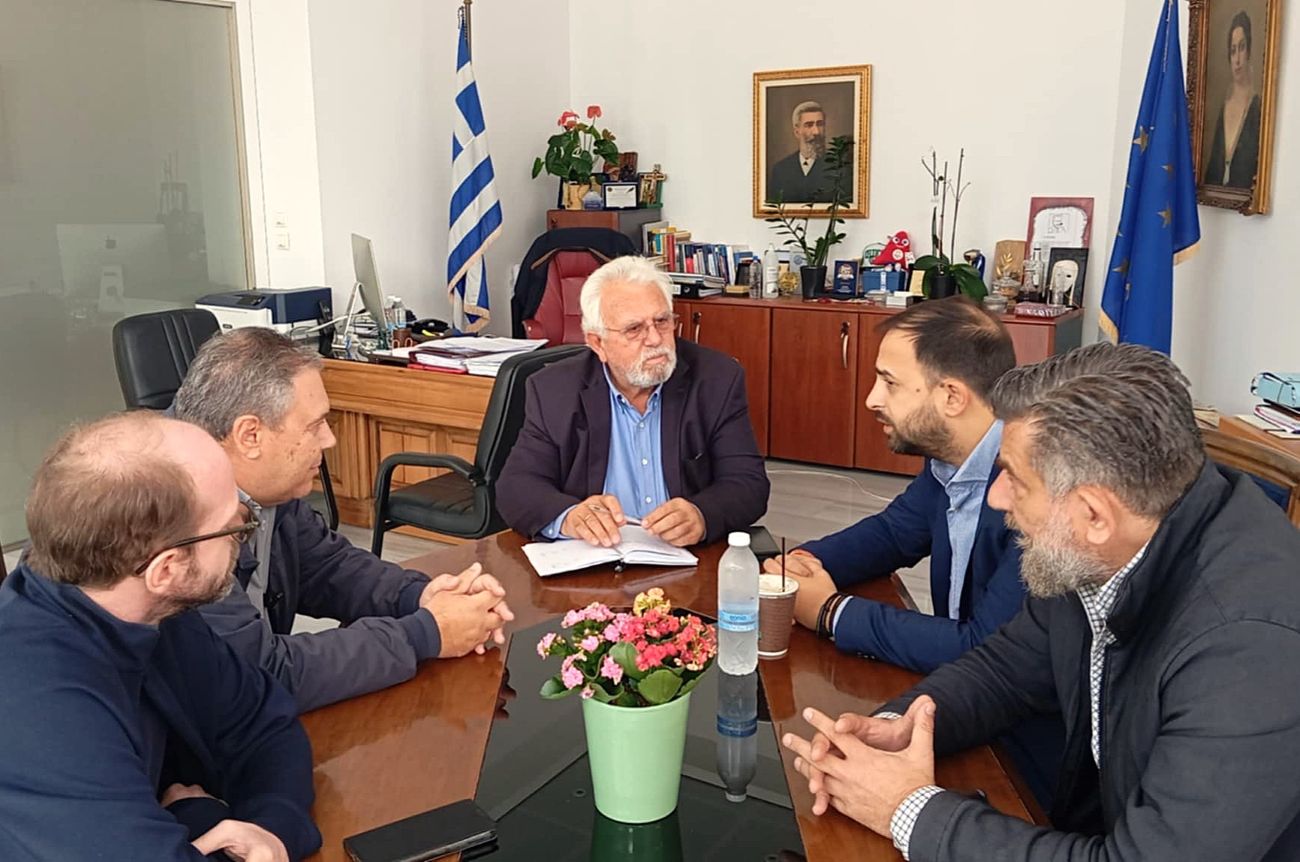 Συνάντηση Δημάρχου με Διοίκηση Ένωση Λογιστών