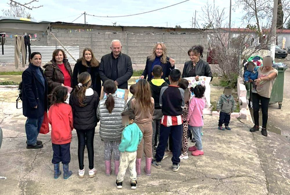 Κοινωνική δράση για παιδιά Ρομά στα Τσιχλέικα