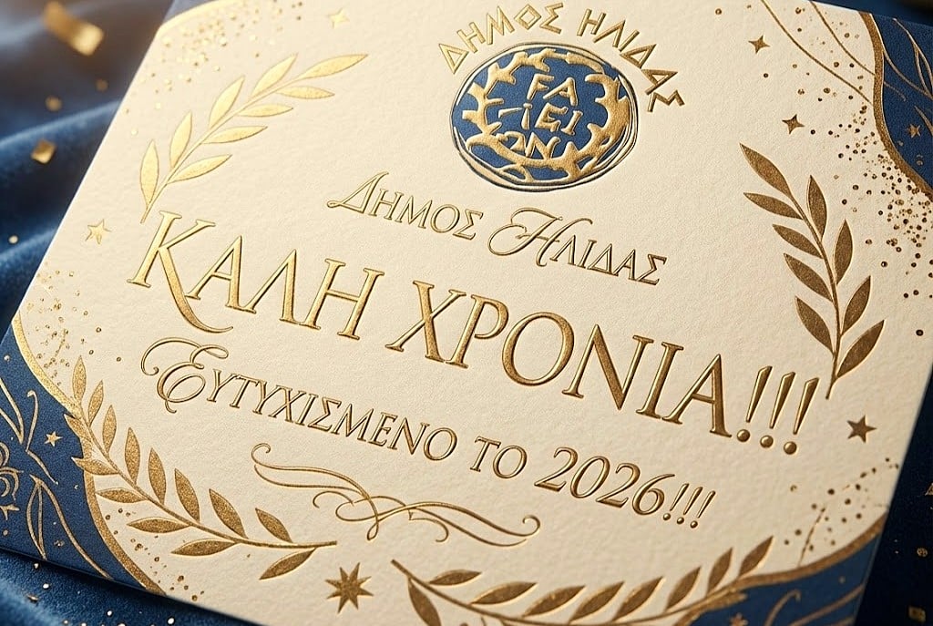 Καλή Χρονιά - Ευτυχισμένο το 2026!