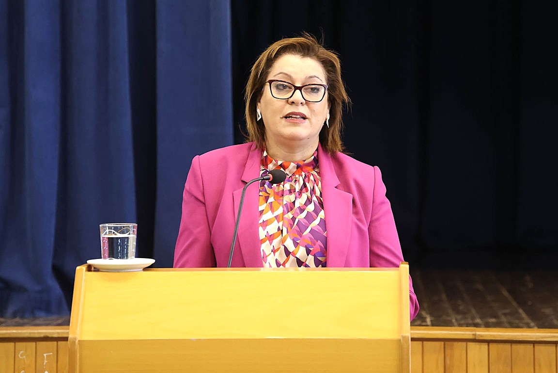 Υπουργός Παιδείας, Αθλητισμού και Νεολαίας Κύπρου Αθηνά Μιχαηλίδου