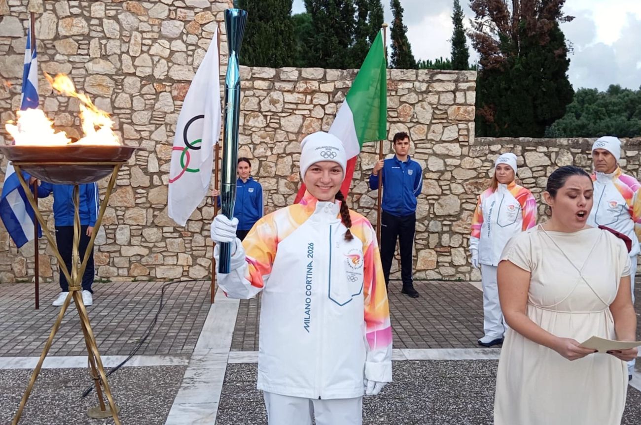 Τελετή Υποδοχής Ολυμπιακής Φλόγας στην Αρχαία Ήλιδα 