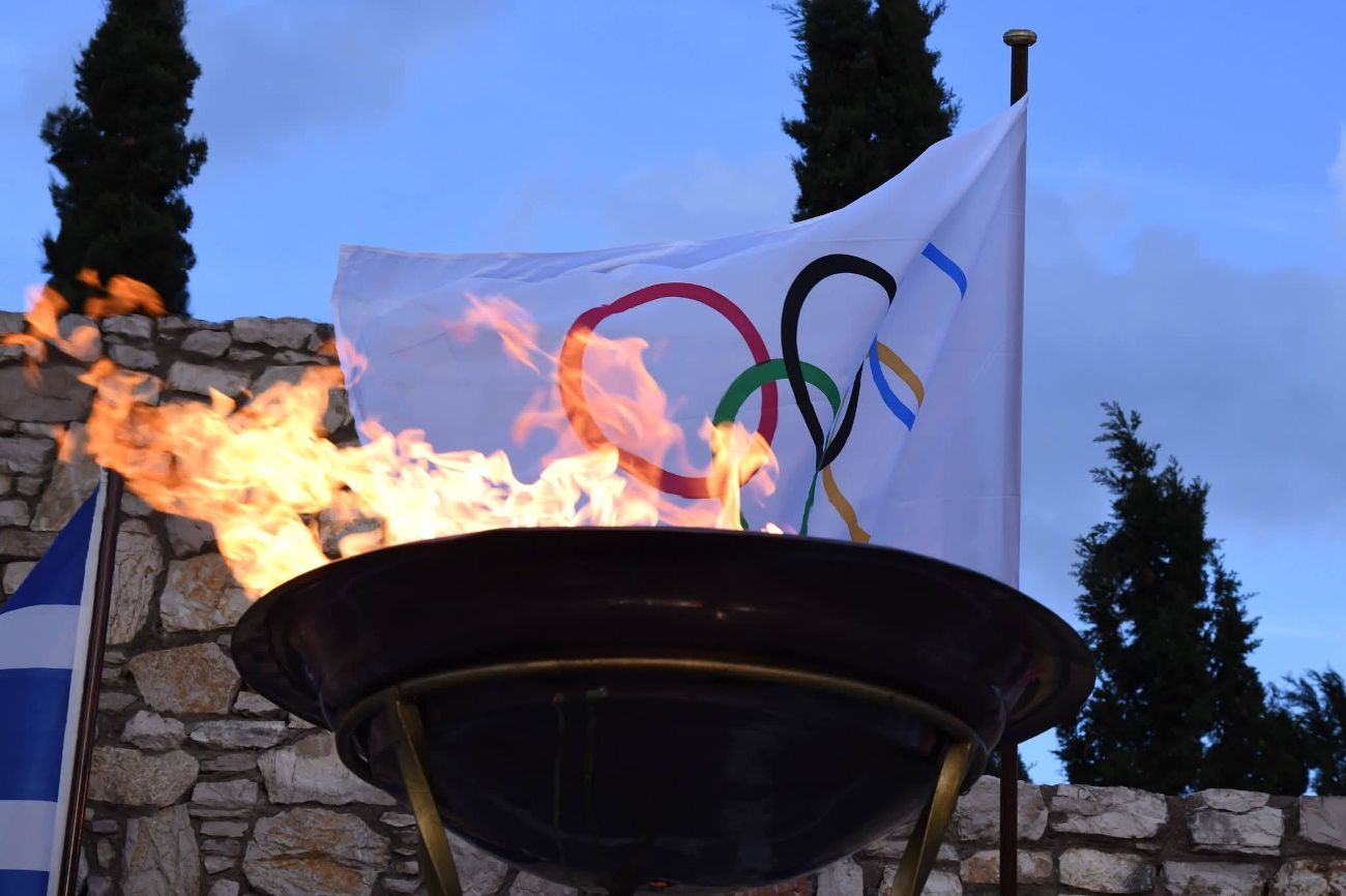 Τελετή Υποδοχής Ολυμπιακής Φλόγας στην Αρχαία Ήλιδα 