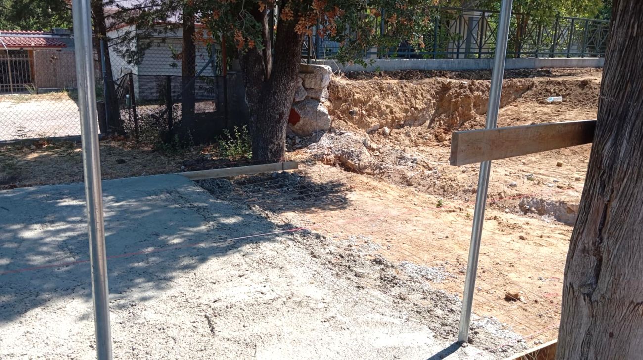 Έργο νέας εισόδου 3ου Δημοτικού Σχολείου Αμαλιάδας