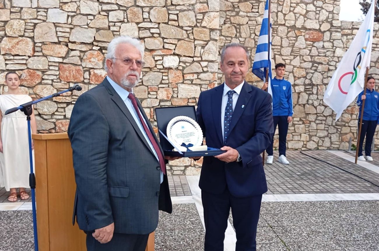 Τελετή Υποδοχής Ολυμπιακής Φλόγας στην Αρχαία Ήλιδα 