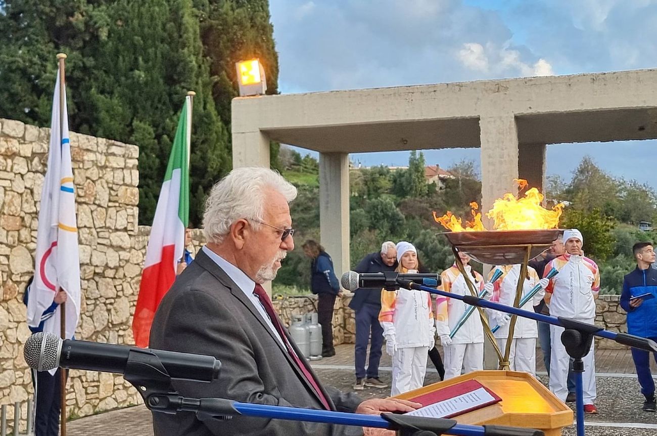 Τελετή Υποδοχής Ολυμπιακής Φλόγας στην Αρχαία Ήλιδα 