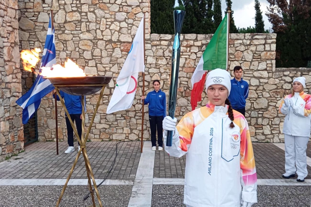 Τελετή Υποδοχής Ολυμπιακής Φλόγας στην Αρχαία Ήλιδα 