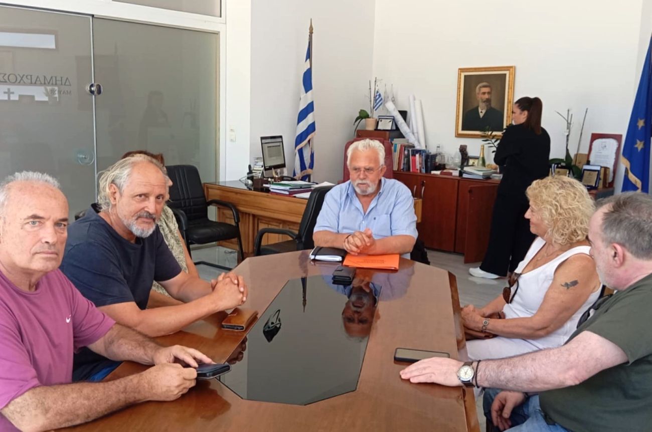 Συνάντηση με Δ.Σ. Συλλόγου Κουρούτας «Άγιος Αθανάσιος» 