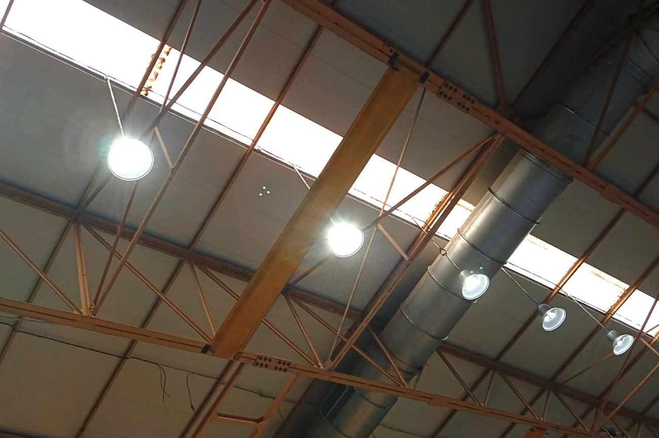 Νέα φώτα LED Κλειστό ΔΑΚ Αμαλιάδας