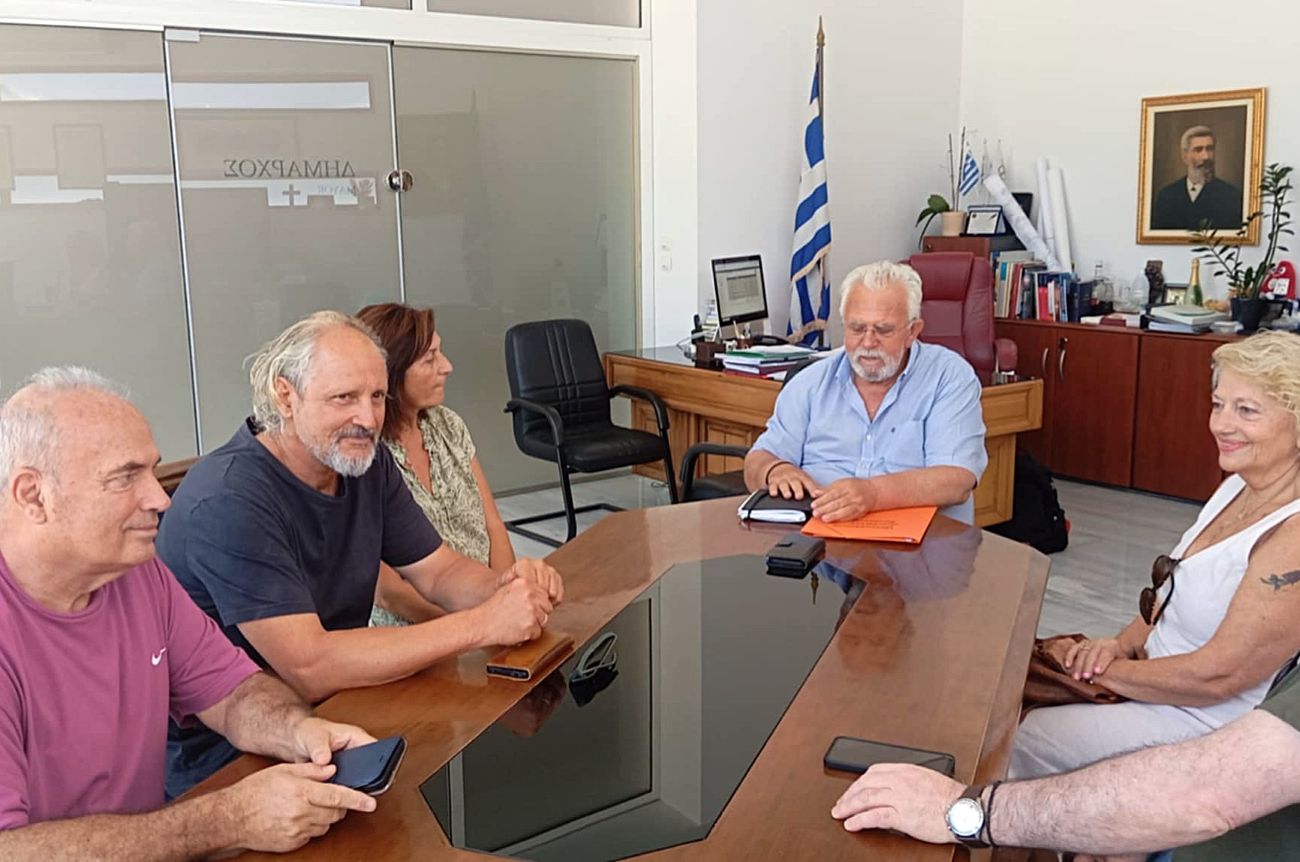 Συνάντηση με Δ.Σ. Συλλόγου Κουρούτας «Άγιος Αθανάσιος» 