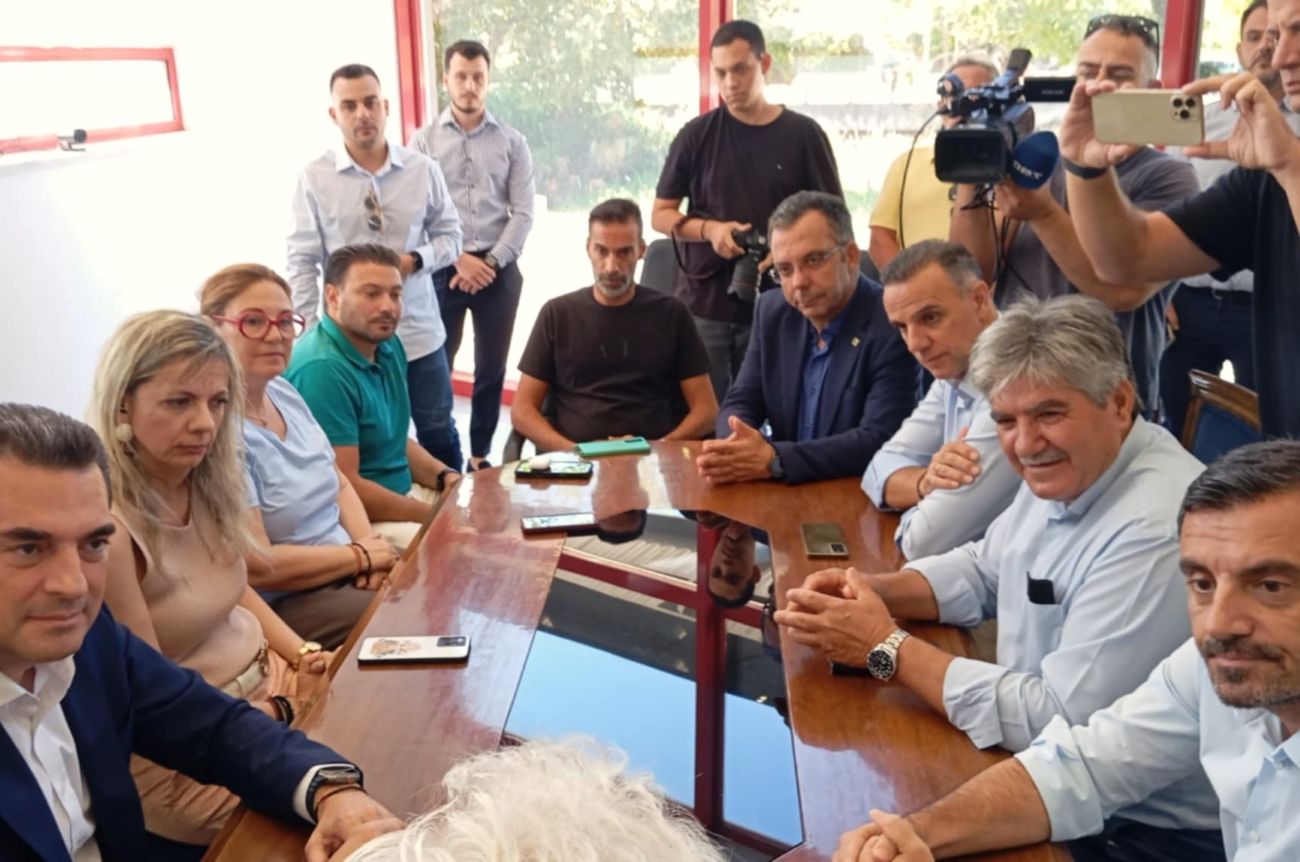 Επίσκεψη Κώστα Σκρέκα στον Δήμο Ήλιδας