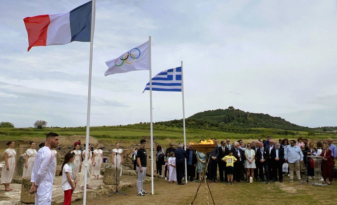 Ολυμπιακή Φλόγα 2024 16/04/24