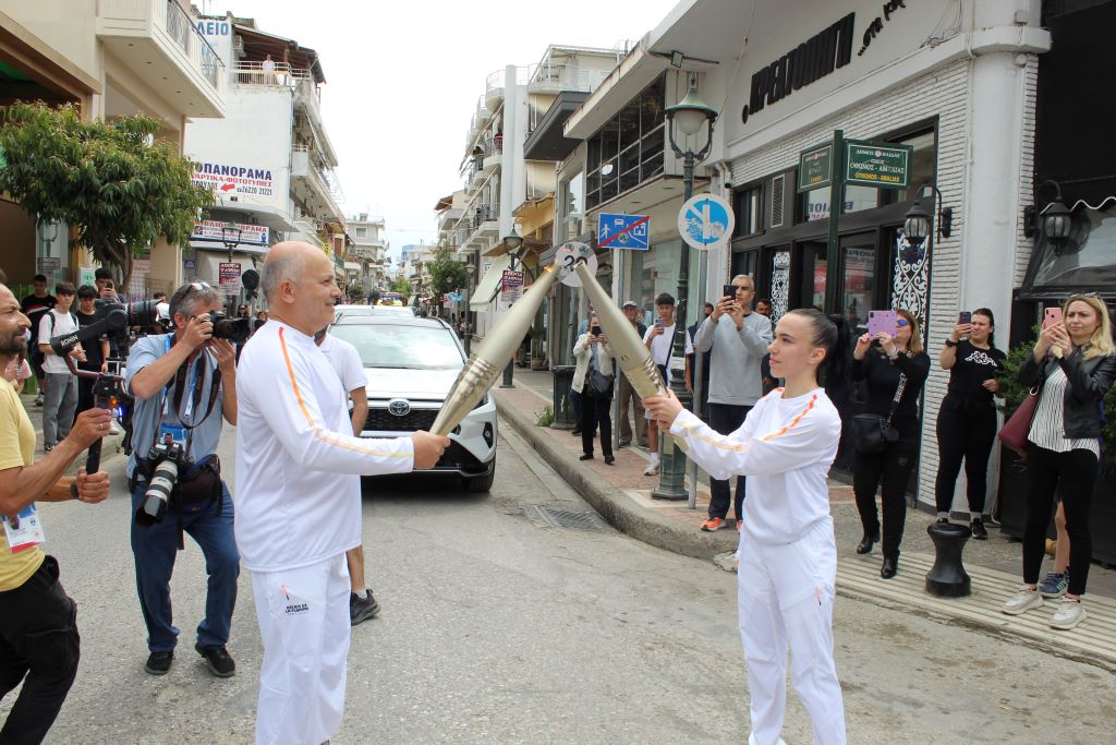 Ολυμπιακή Φλόγα 2024 16/04/24