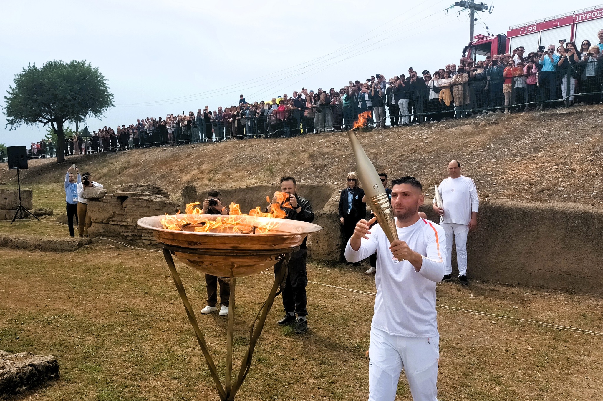 Ολυμπιακή Φλόγα 2024 16/04/24