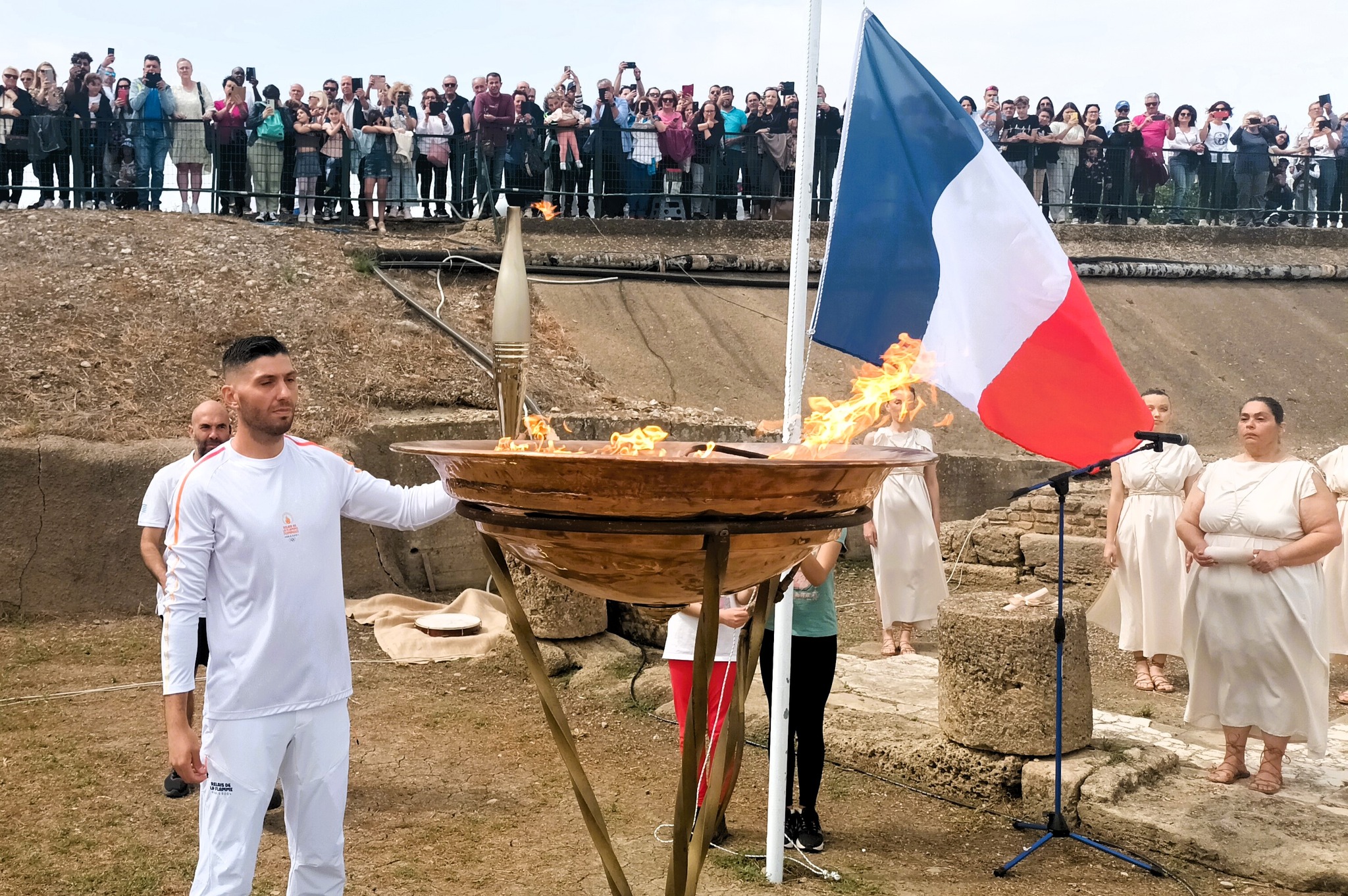 Ολυμπιακή Φλόγα 2024 16/04/24