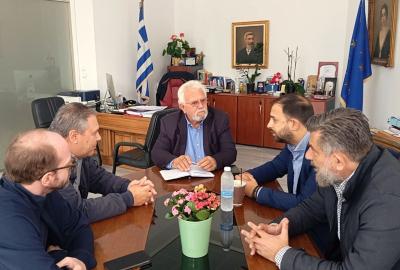 Συνάντηση Δημάρχου με Διοίκηση Ένωση Λογιστών