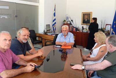 Συνάντηση με Δ.Σ. Συλλόγου Κουρούτας «Άγιος Αθανάσιος» 