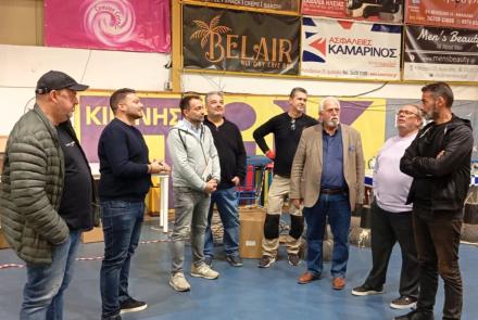 Νέα φώτα LED Κλειστό ΔΑΚ Αμαλιάδας