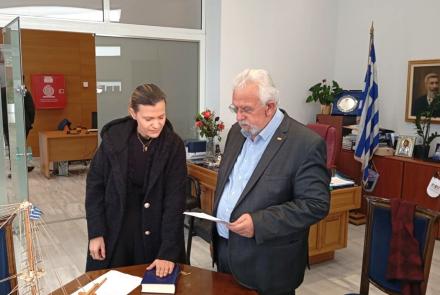 Ορκίστηκε η νέα Τοπική Σύμβουλος
