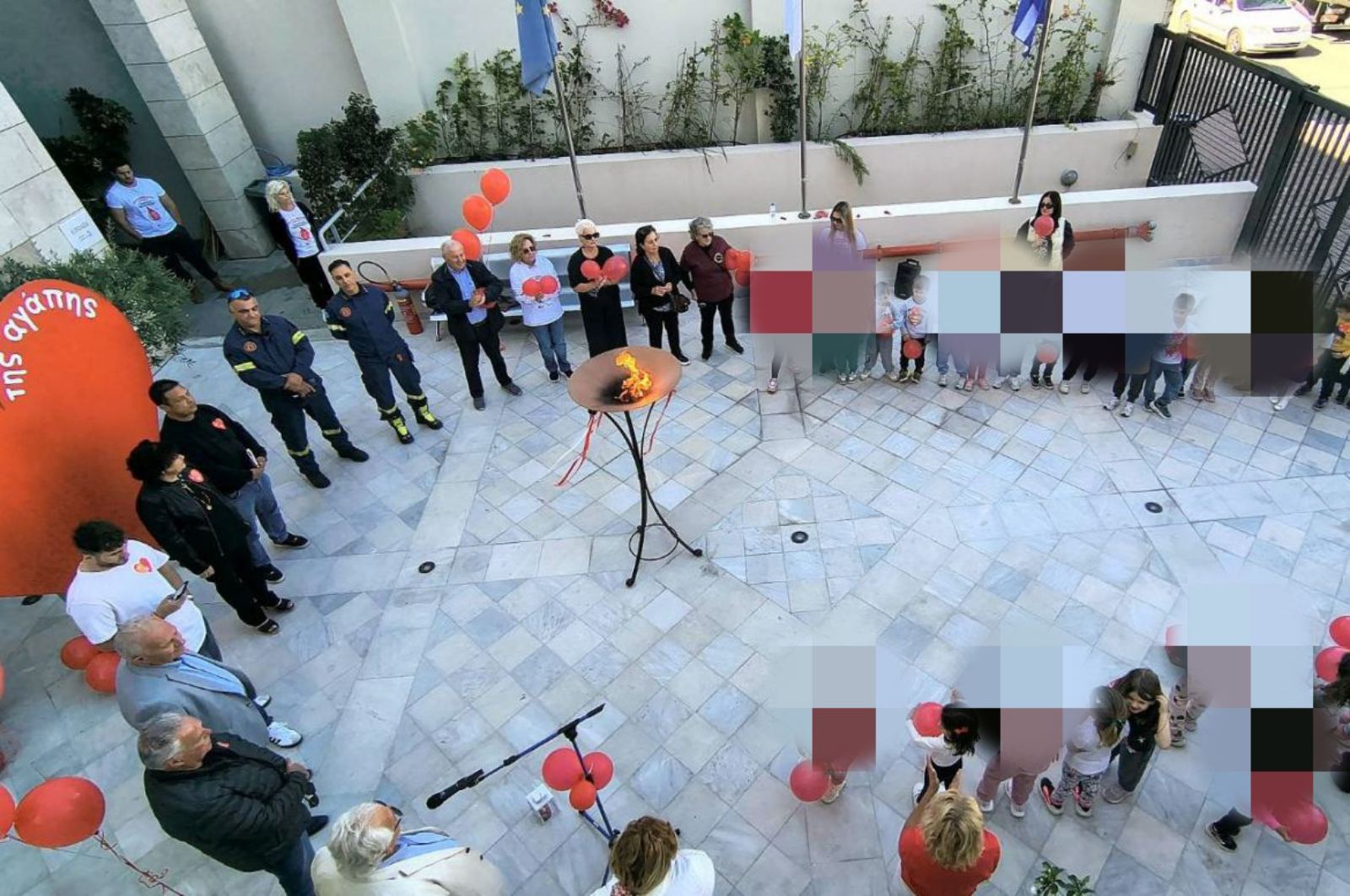 Τελετή Υποδοχής φλόγας των Εθελοντών Αιμοδοτών 2026