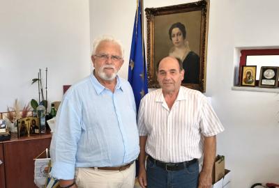 Επίσκεψη Γιώργου Μπουλμπασάκου