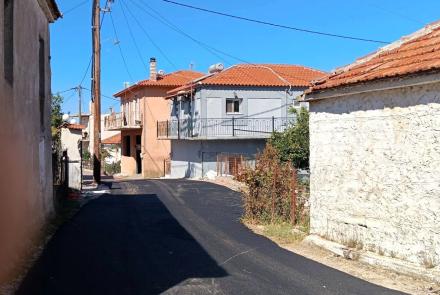 Νέες ασφαλτοστρώσεις στην Πηνεία