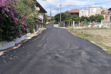 Ασφαλτόστρωση στην Δ.Ε. Πηνείας